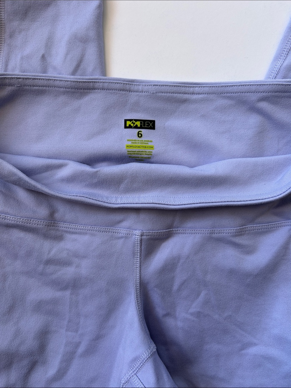 POPFLEX Lavender Stretch High-Rise Leggings
